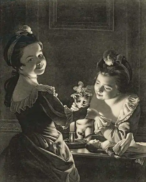 Wright, Joseph: Miss Kitty Dressing