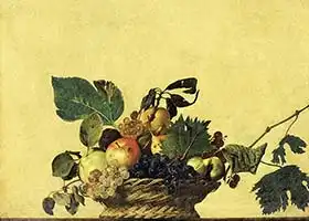 Caravaggio, M.: Košík s ovocem