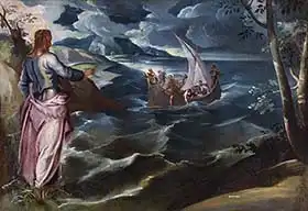 Tintoretto, Jacopo Robusti: Christ at the Sea of Galilee