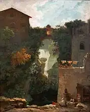Fragonard, Jean-Honoré: Falls of Tivoli