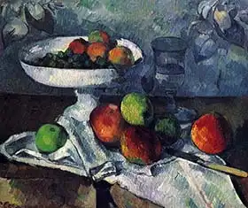 Cézanne, Paul: Still Life with Fruit Dish