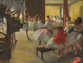 Degas, Edgar: Dance Class