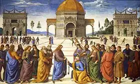 Perugino, Pietro: Předávání klíčů sv. Petrovi