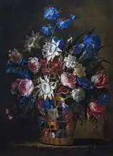 Arellano, Juan de: Koš s květinami