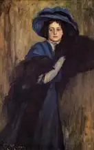 Madrazo y Kuntz, Federico de: Dáma v modrém