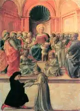 Lippi, Fra Filippo: Svatá Kateřina Alexandrijská a evangelisté