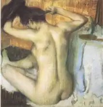 Degas, Edgar: Woman Combing Her Hair