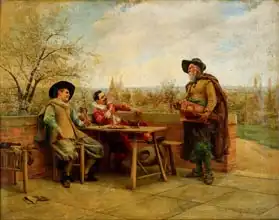 Meissonier, Jean Charles: Jaro na terase