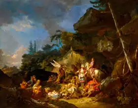 Le Prince, Jean-Baptiste: Tatarský tábor