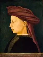 Masaccio, Tommaso: Profil mladého muže