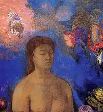 Redon, Odilon: Zavřené oči