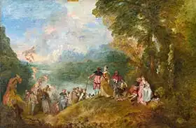 Watteau, Antoine: Embarkation for Cythera