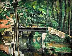 Cézanne, Paul: Bridge at Maincy, or The Bridge at Mennecy, or The Little Bridge