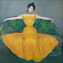 Kurzweil, Max: Lady in a Yellow Dress