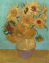 Gogh, Vincent van: Váza s dvanácti slunečnicemi