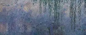 Monet, Claude: Waterlilies: Morning with Weeping Willows