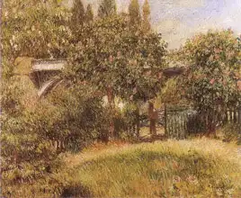 Renoir, Auguste: Železniční most u Chatou
