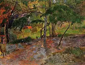 Gauguin, Paul: Tropical Landscape, Martinique