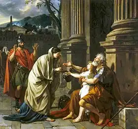 David, Jacques-Louis: Belisarius Begging for Alms