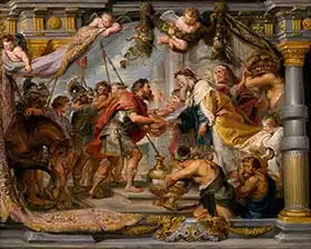 Rubens, Peter Paul: Meeting of Abraham and Melchizedek