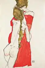 Schiele, Egon: Matka a dcera