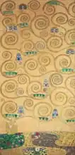 Klimt, Gustav: Stoclet Frieze 1 - Strom života