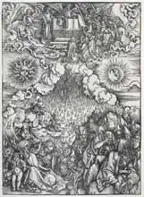 Dürer, Albrecht: Scene from the Apocalypse, The Opening of the Fifth and Sixth Seals