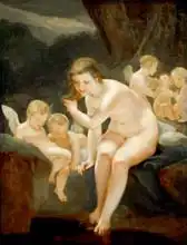 Pruhon, Pierre-Paul: Venus Bathing or Innocence