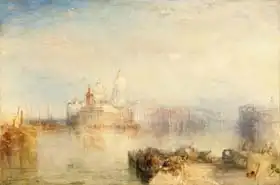 Turner, William: Dogana and Santa Maria della Salute, Venice