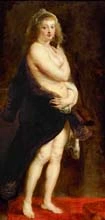 Rubens, Peter Paul: Helena Fourment in a Fur Wrap