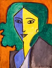 Matisse, Henri: Portrét Lydie Delectorské