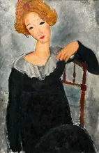 Modigliani, Amadeo: Žena s rudými vlasy