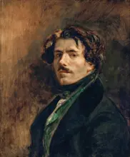 Delacroix, Eugene: Autoportrét