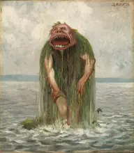 Kittelsen, Theodor: Mořská příšera