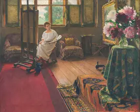 Skutecký, Dominik: Malířka květin