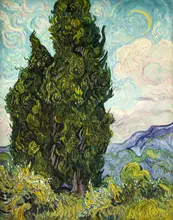 Gogh, Vincent van: Cypresses