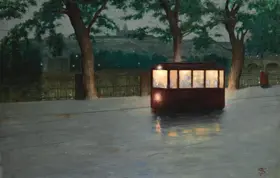 Schikaneder, Jakub: Tramvaj v Praze