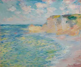 Monet, Claude: Útesy u Amontu