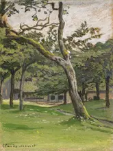 Monet, Claude: Normandská farma pod stromy