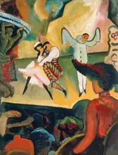Macke, August: Ruský balet I