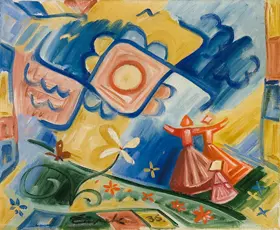 Čapek, Josef: Zpívající děvčata