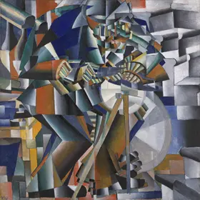 Malevich, Kazimir Severinovich: Knife Grinder or Principle of Glittering