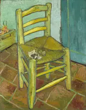 Gogh, Vincent van: Van Goghova židle v Arles s dýmkou
