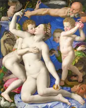 Bronzino, Agnolo: An Allegory with Venus and Cupid