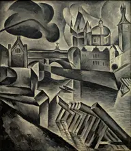 Kubišta, Bohumil: Staropražský motiv