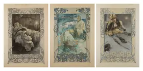 Mucha, Alfons: Blahoslavení - koláž II.