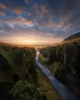Miguel, Pablo Juan: Fjaðrárgljúfur 1