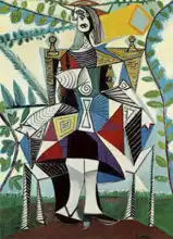 Picasso, Pablo: Žena v zahradě