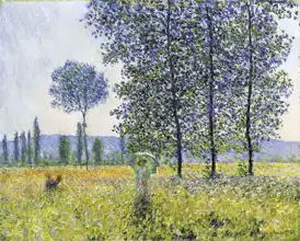 Monet, Claude: Champs au printemps