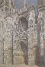 Monet, Claude: Ruen Cathedral - west facade